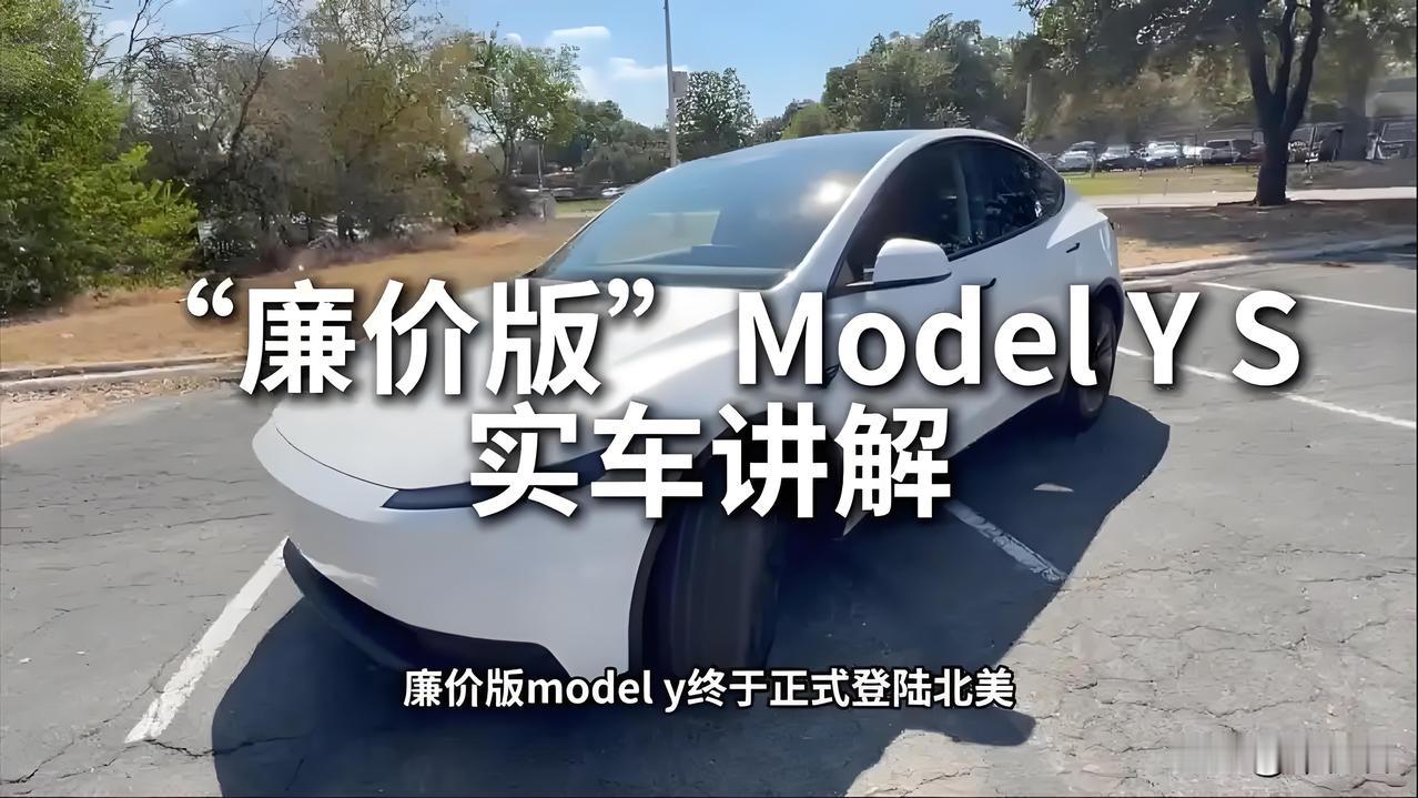 全新特斯拉ModelY廉价版（标准版）的上市将进一步拉低新能源车的价格3和Y