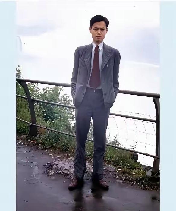 28岁的杨振宁风度翩翩，真帅呀。​​​