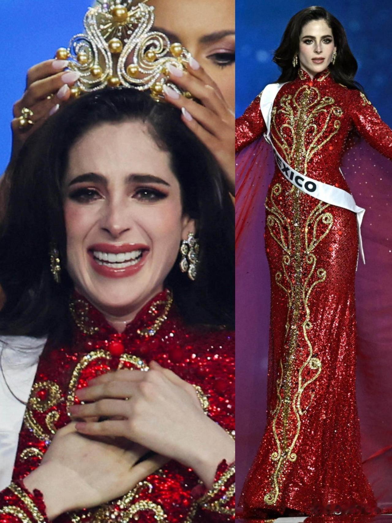 墨西哥小姐太争气！被辱骂后直接拿冠军打脸家人们谁看了不拍手叫好！2025环球