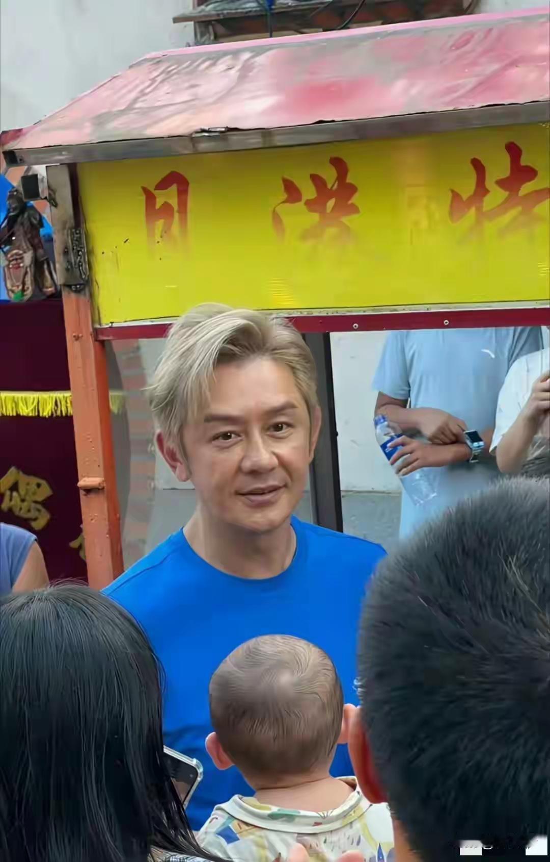 香港演员陈浩民《天龙八部》里的段誉岁月没有放过任何一个人呐都老了不过他的