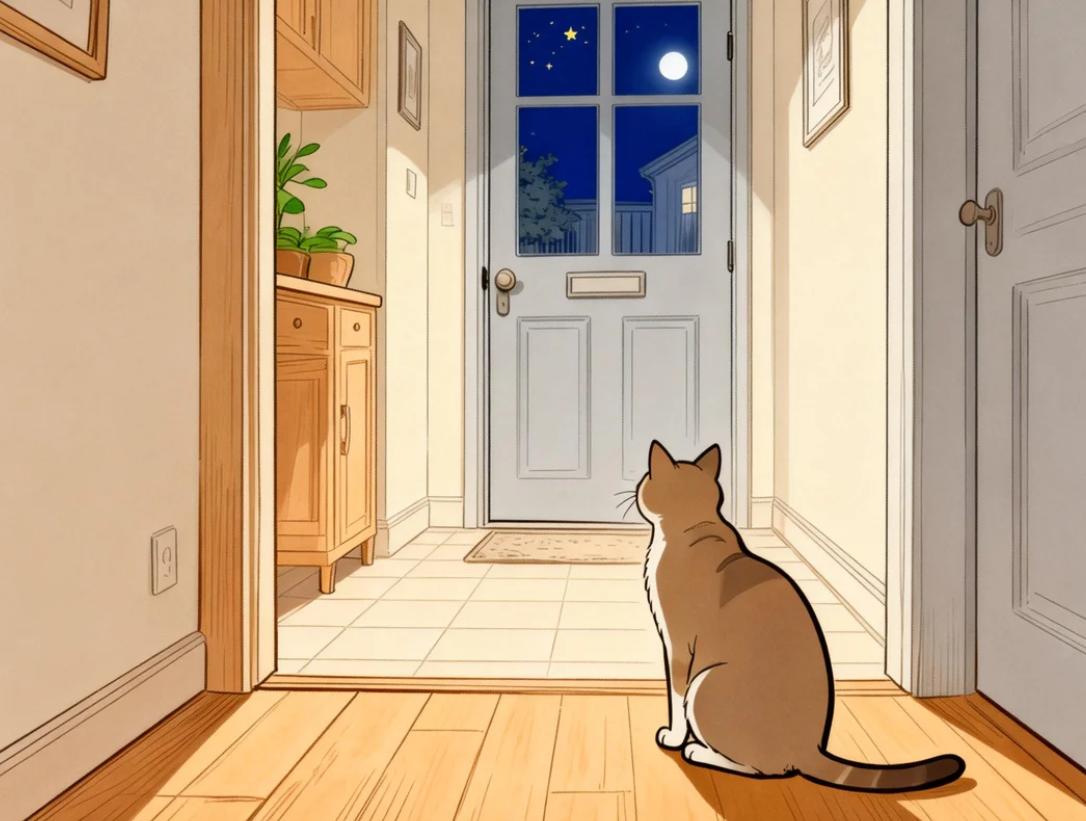 为啥还没开门，猫就知道是你回来了？1.听觉很厉害猫的听觉很厉害，能听到远超