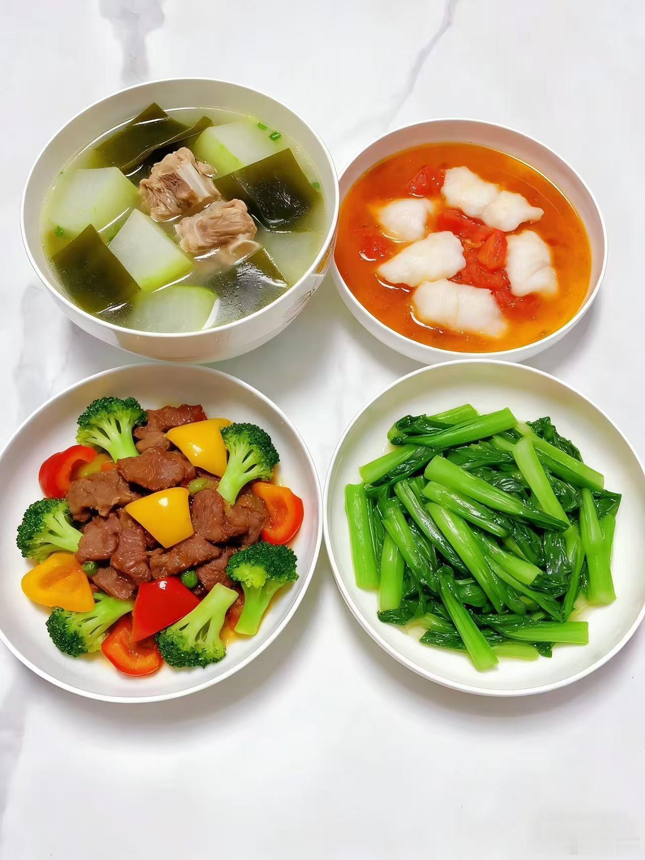 浙江人把健康饮食玩明白了去浙江朋友家吃饭，他说“随便吃点清淡的”，结果端上来八