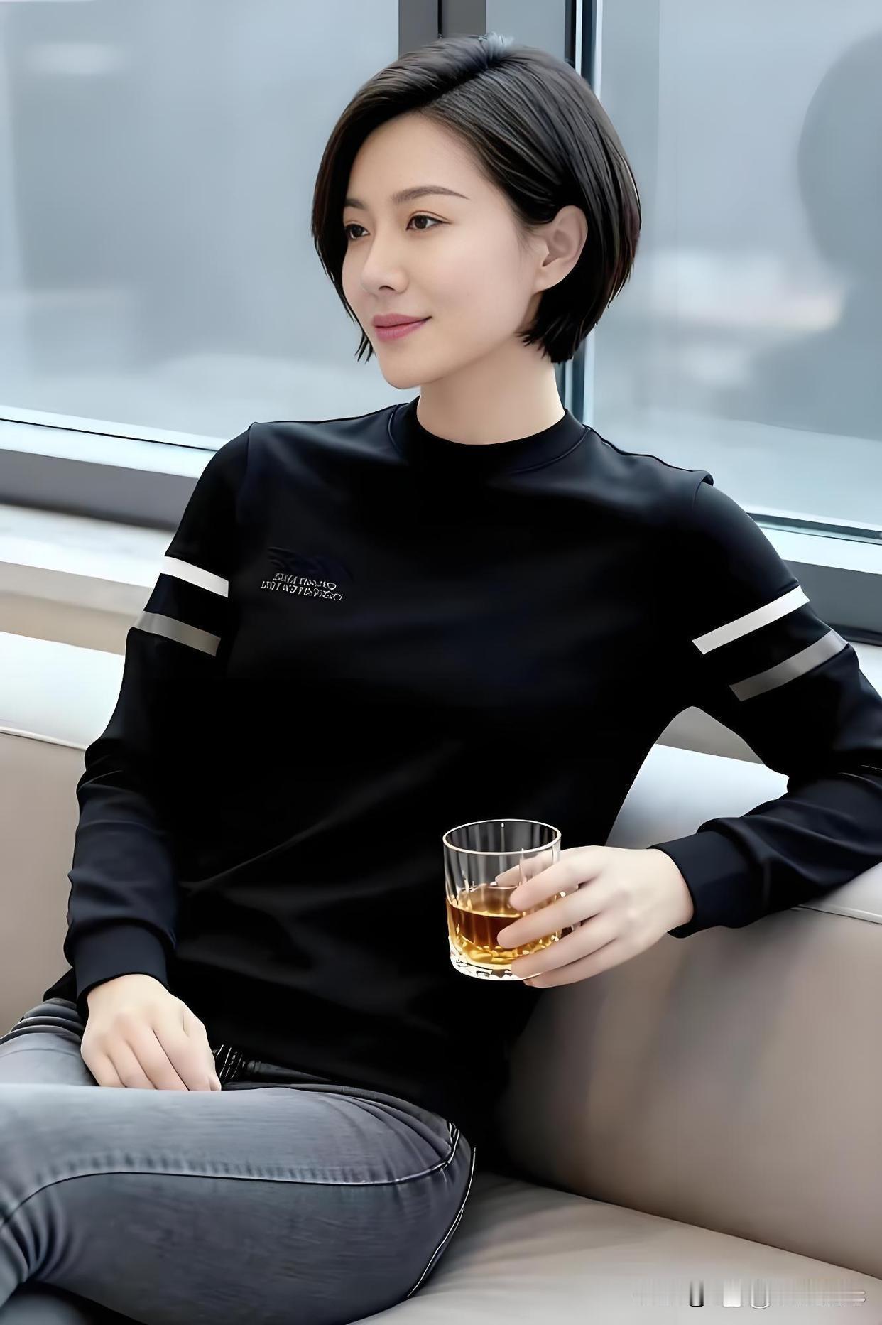 都市雅痞风真是魅力十足。想象一下，身着黑衣黑裤，再配上一件黑色双排扣大衣，手持精