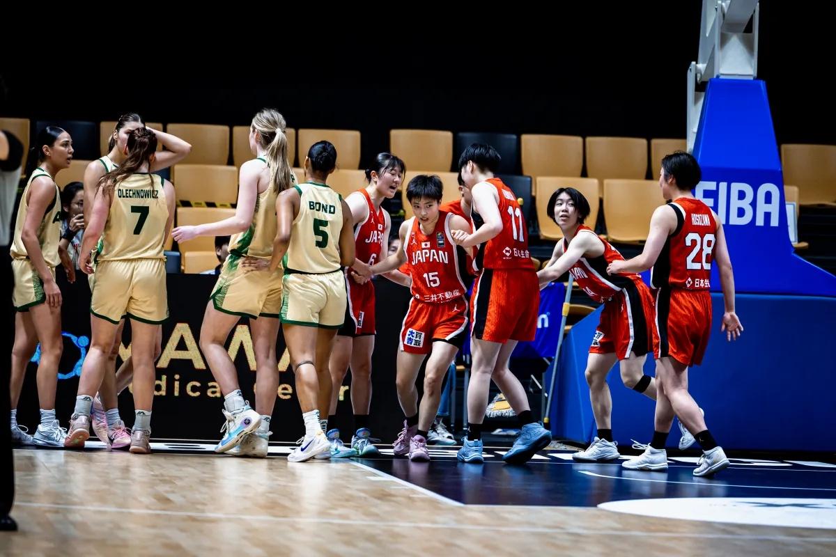 U18女篮亚洲杯: 澳大利亚女篮83-82战胜日本女篮夺得冠军