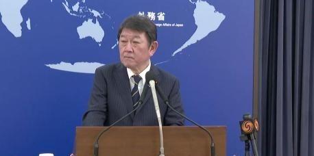 最近日本外相的一句硬话，在中日两国网上都炸了锅。日本外相茂木敏充说