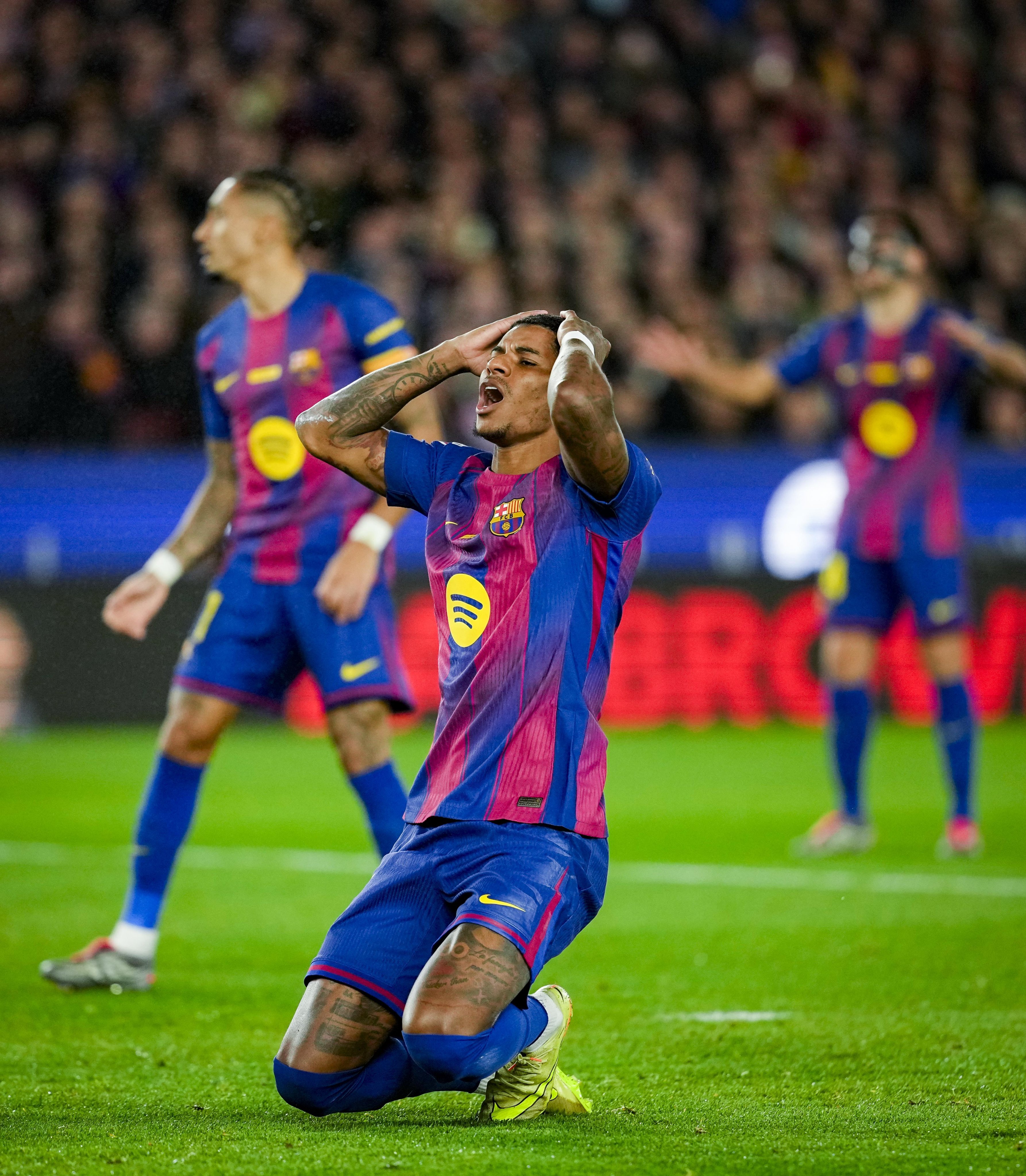 世体：巴塞罗那在对阵奥萨苏纳的比赛中上半场未能进球，这种情况自第六轮对阵奥维耶多