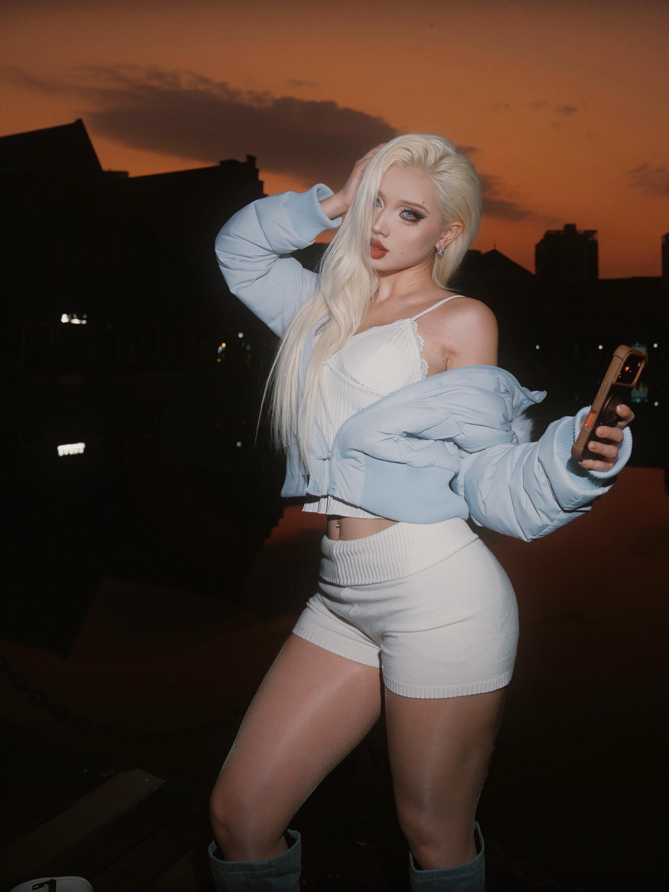 落日氛围感📸。