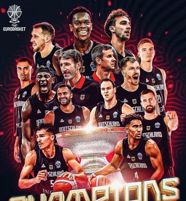 德国男篮登顶欧洲！88-83逆转土耳其夺冠！决赛MVP归属邦加——三分4中4轰