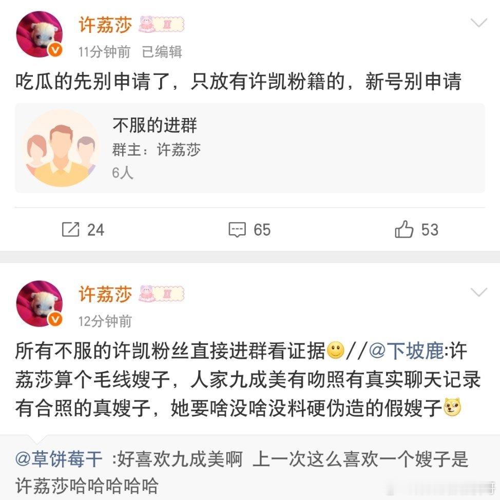 魔嫂许荔莎加入战斗了