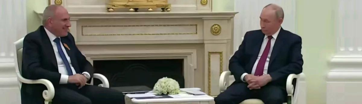 俄媒报道，当地时间1日，俄罗斯总统普京，在会见到访的亚美尼亚总理帕希尼扬时表示，