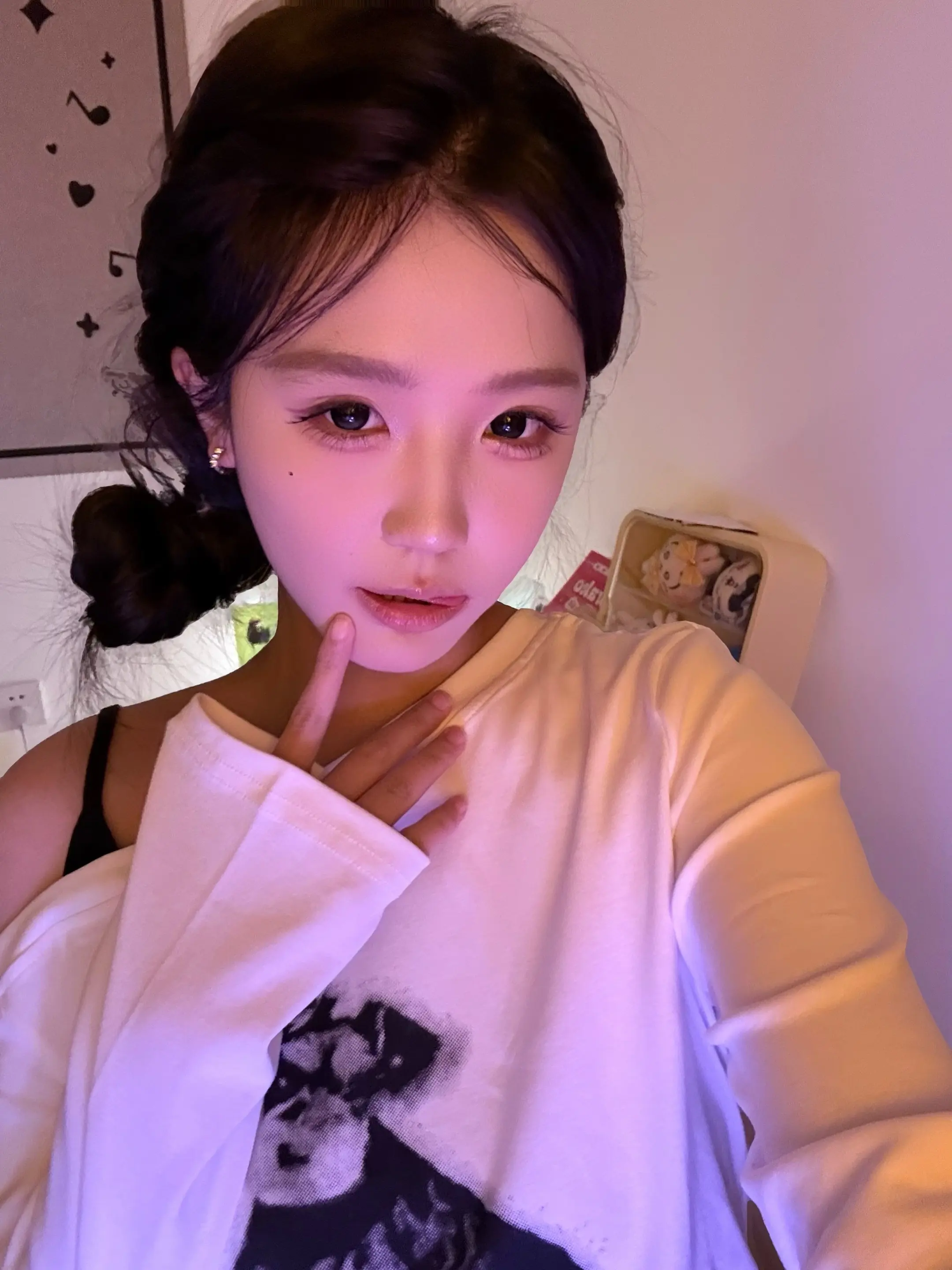 我唐笑两下 老天爷真以为我又过美了