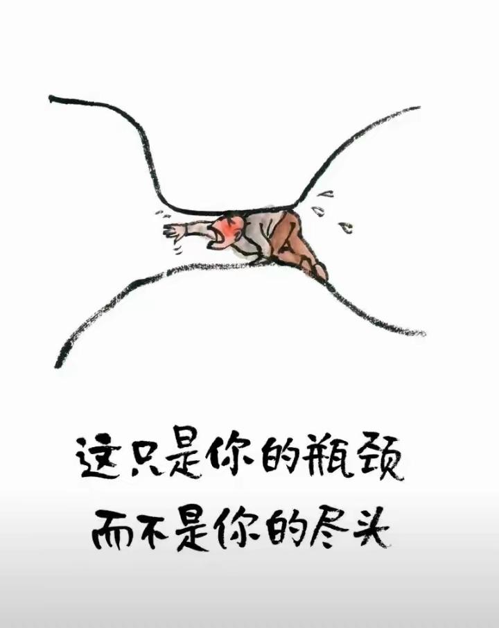 人生便是如此好不容易爬过去，一下子又滑入无尽深渊[捂脸哭]