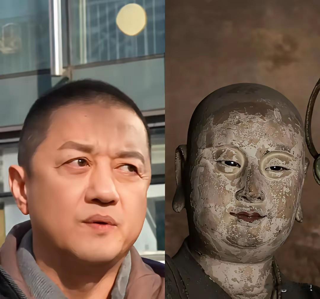 李亚鹏到处撞脸佛相。这怎么回事，难道做好事后。面相真的会变慈祥。李亚鹏已经