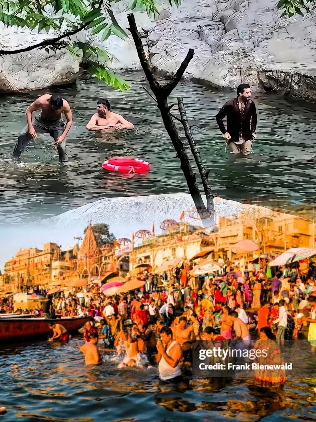 再次警告印度人，这里是中国的庐山景区，不是你们的印度恒河。在庐山景区，有网友