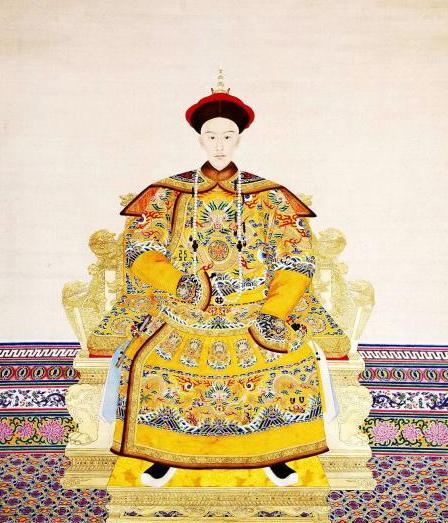 光绪皇帝下葬时，当棺椁与随葬品在地下宫殿布置妥当，百官依次准备退出地宫时，却出现