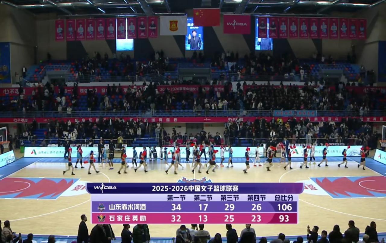 WCBA常规赛，山东女篮主场赢下石家庄英励女篮，王丽丽+彭晓彤仍然是无敌的组