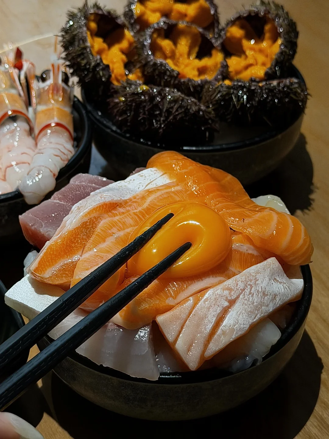 广州目前最爱的一碗刺身流心饭