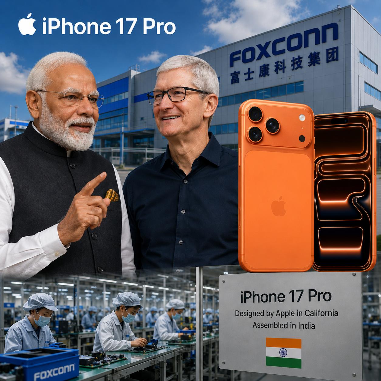 为什么苹果喜欢印度制造？据统计每4台iPhone就有一台印度生产库克为什么偏