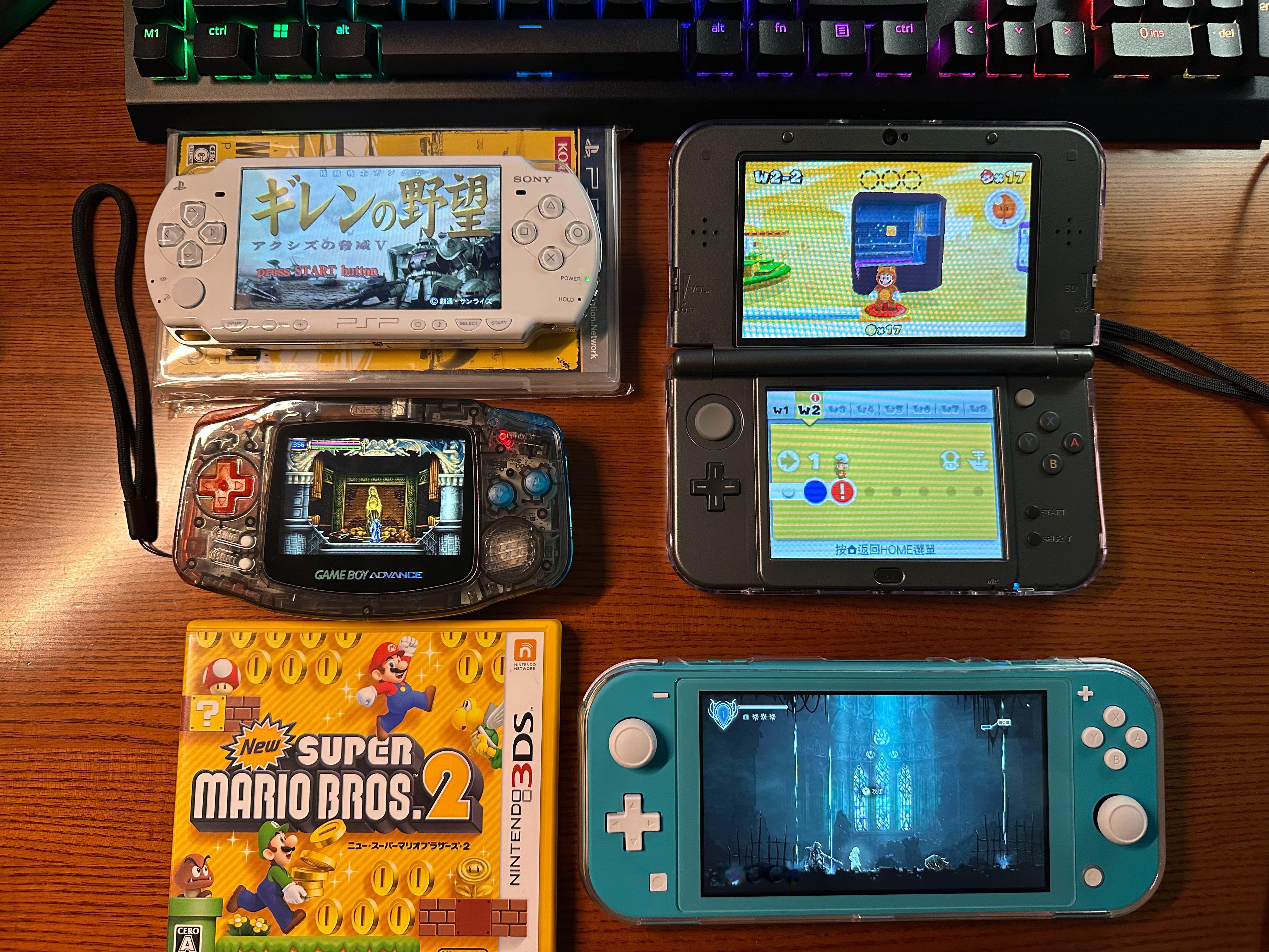 Switch2不到一个月发布，最近研究了很多掌机，包括开源机、安卓机、win机，