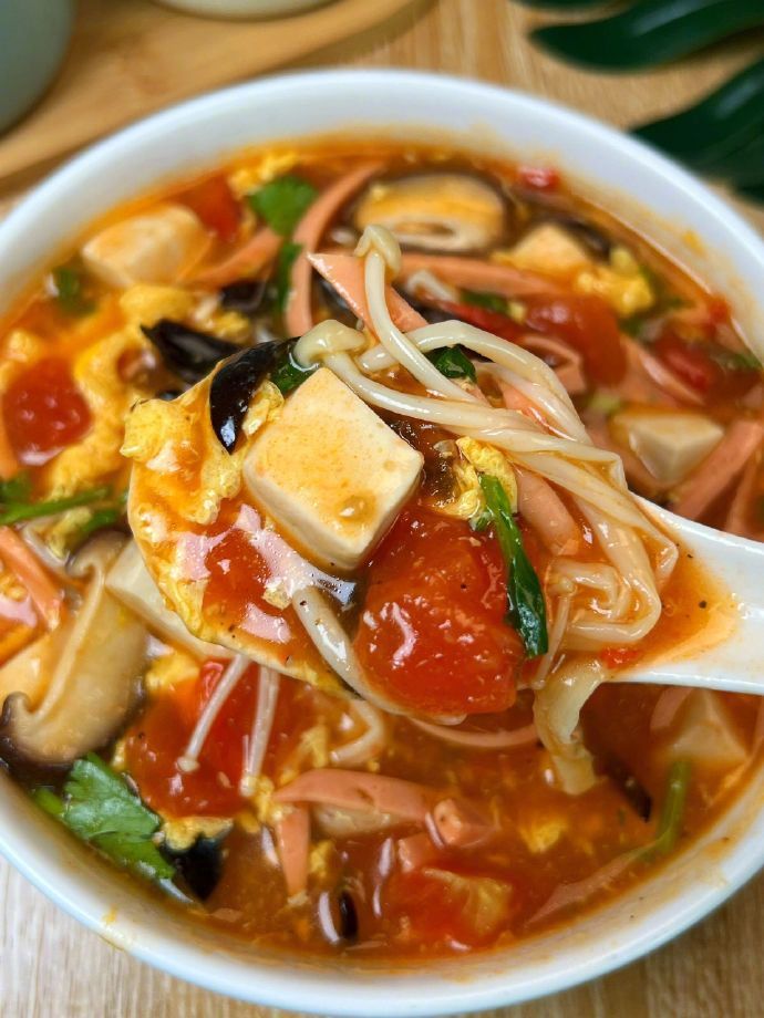 家常豆腐番茄胡辣汤🥣​​​我的宝藏食谱​​​