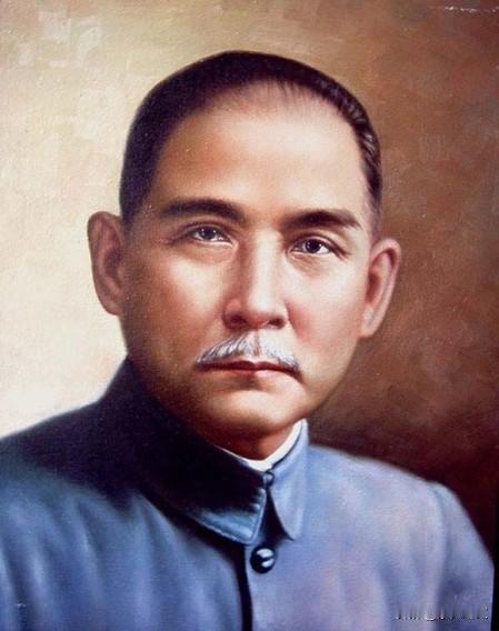 令人感叹！国民党的会议室、大厅里悬挂孙中山先生画像，就凭这一点，可以说国民党还是