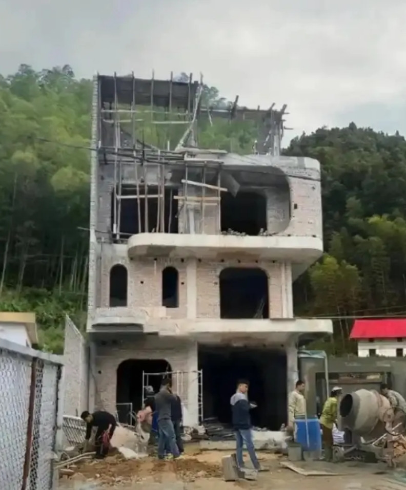 现在都是这样建房子了吗？