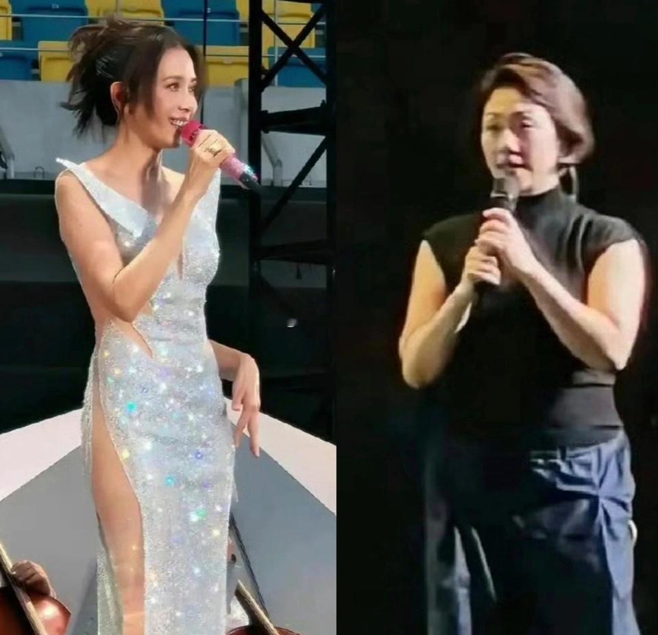 林忆莲和莫文蔚，相同的年纪，不同的身材
