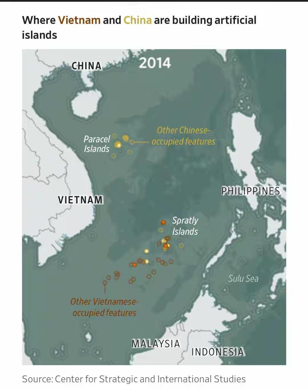 越南趁乱在南海造岛！21个礁盘变堡垒，中方不硬拦藏着算计美媒刚扒出猛料：越