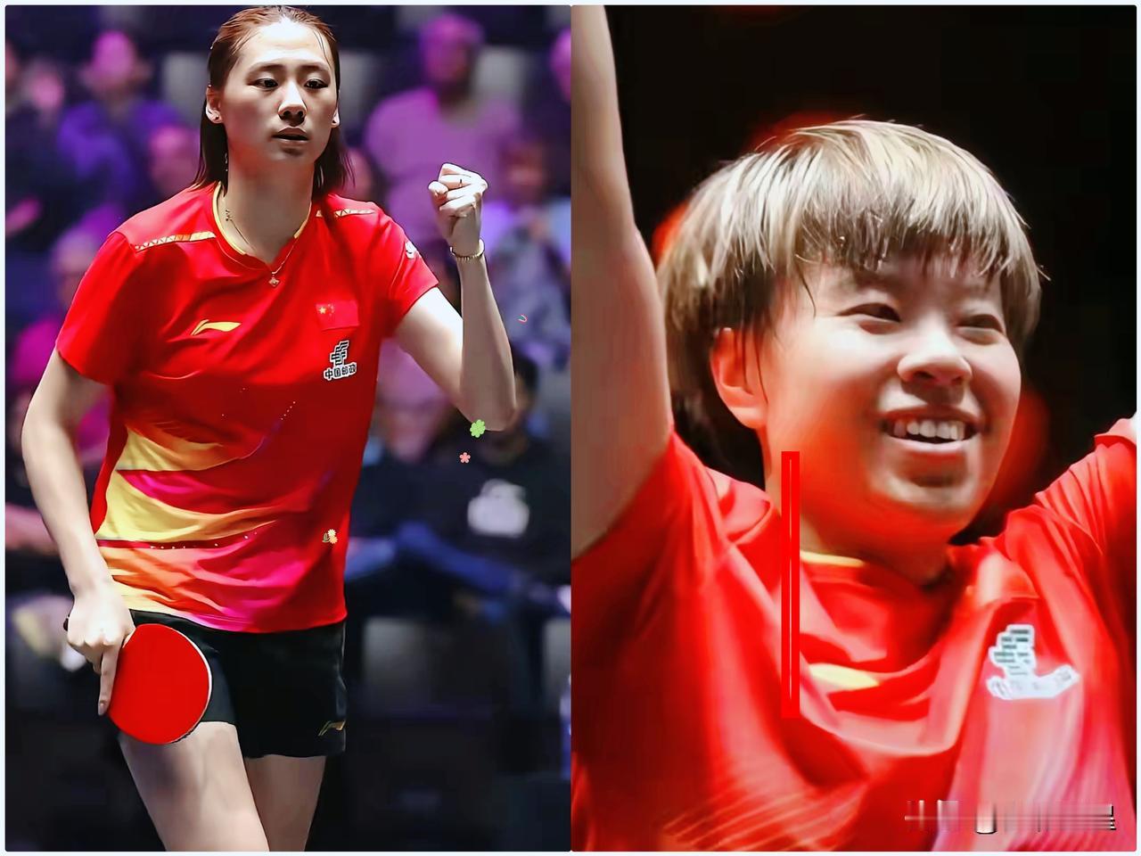 双双获胜！联手晋级王艺迪率先挺进4分之一后，在凌晨结束的另一场比赛中，国乒小将