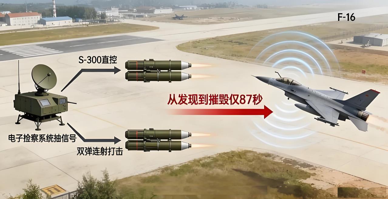 俄军S300双弹连射追杀F-16战机，1978年以来，首次公开确认实战中遭地空导