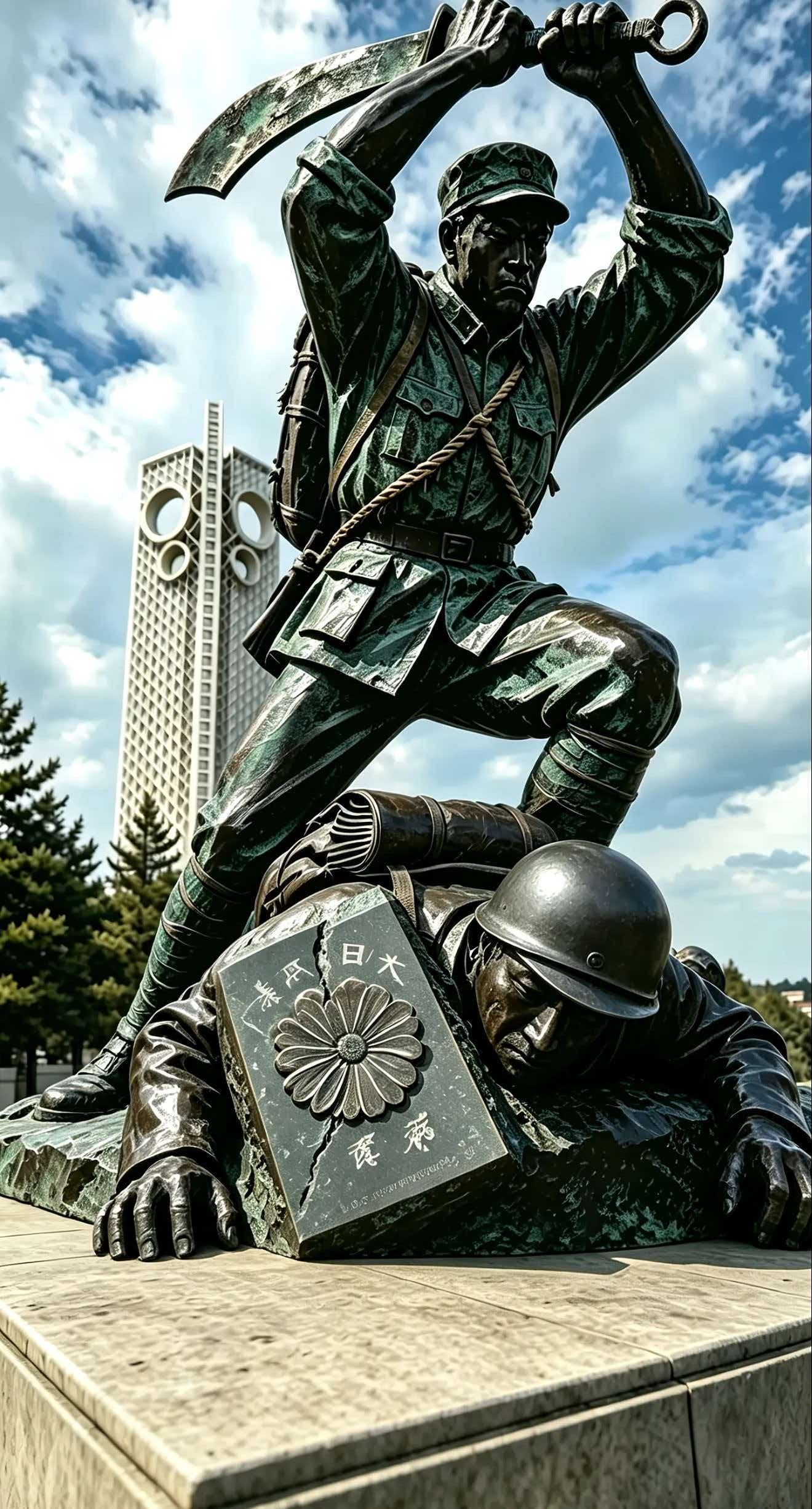 这类雕塑应该多一点！你支持吗？​​​