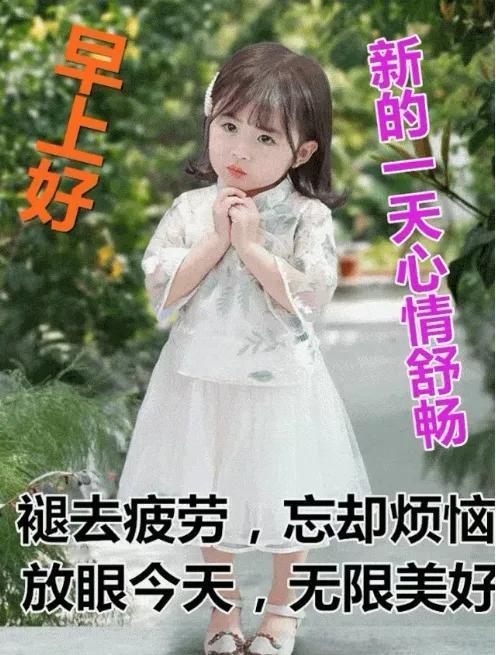 炎熱的夏天，火燒的季節，旭日的早晨，寄一份清涼，在問候之中，帶一份祝福