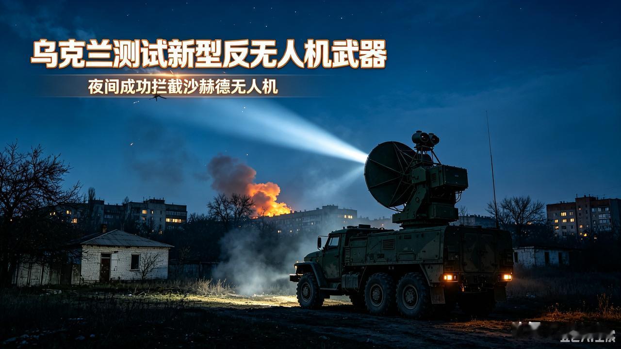 路透社消息，泽连斯基宣布乌克兰一款国产新型反无人机武器完成一次成功试射，夜里击落