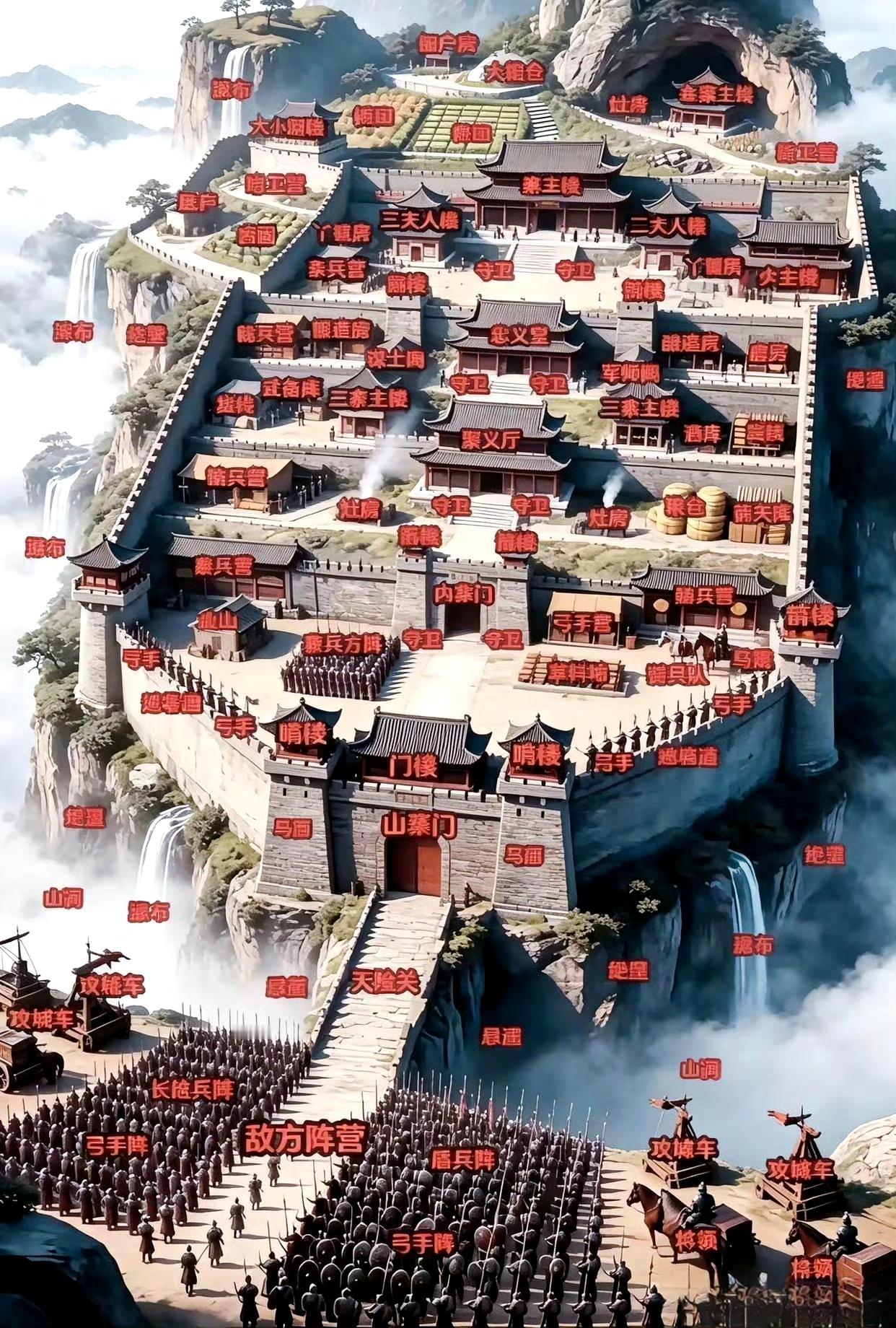 原来古代土匪，才是真正的防御学大师。​​​