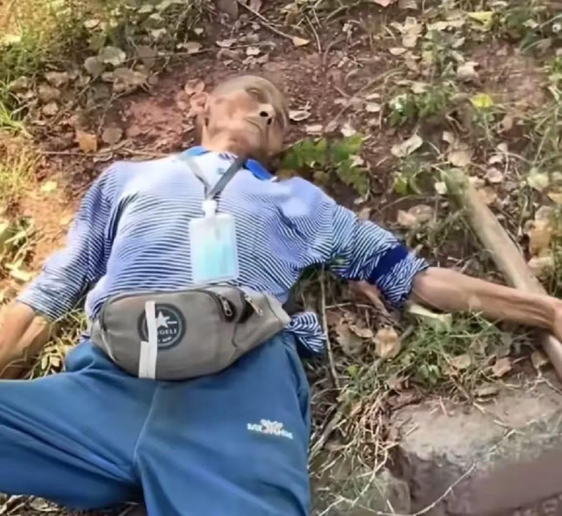 看哭了！高温40℃的烈日下，卖辣椒的老人躺在草坪上，一句“赶不上车”，原来早已知