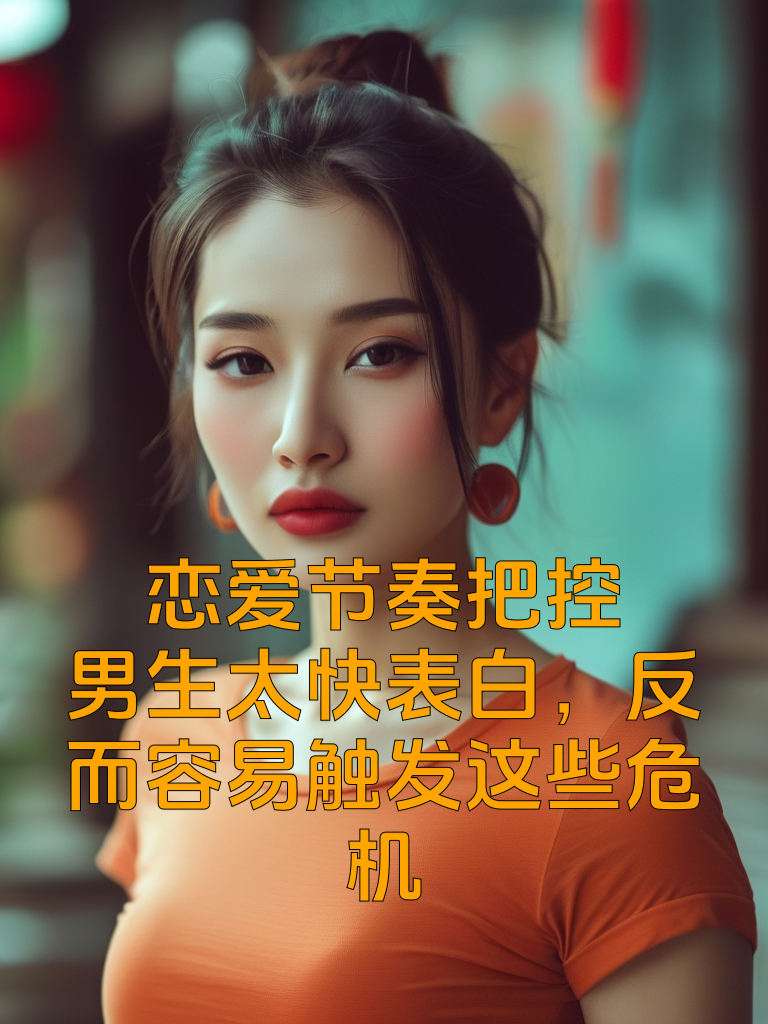 恋爱节奏把控：男生太快表白，反而容易触发这些危机