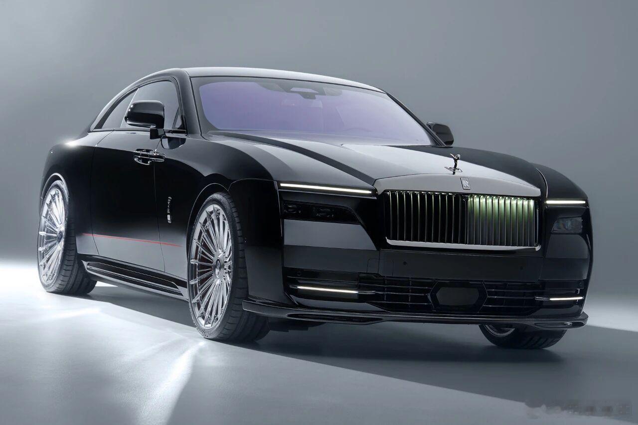 早啊劳斯莱斯闪灵✖️24寸轮毂好看不？早晚咱都买得起