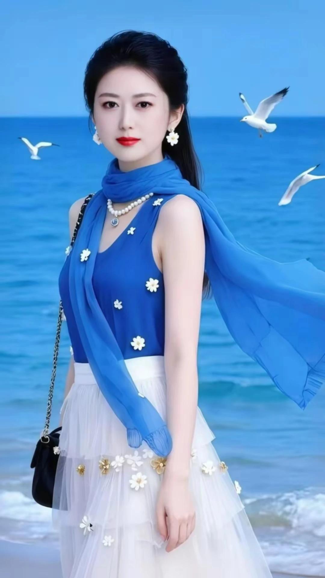 上联：孤舟泊岸浪轻摇，下联：百舸争流立涛头。