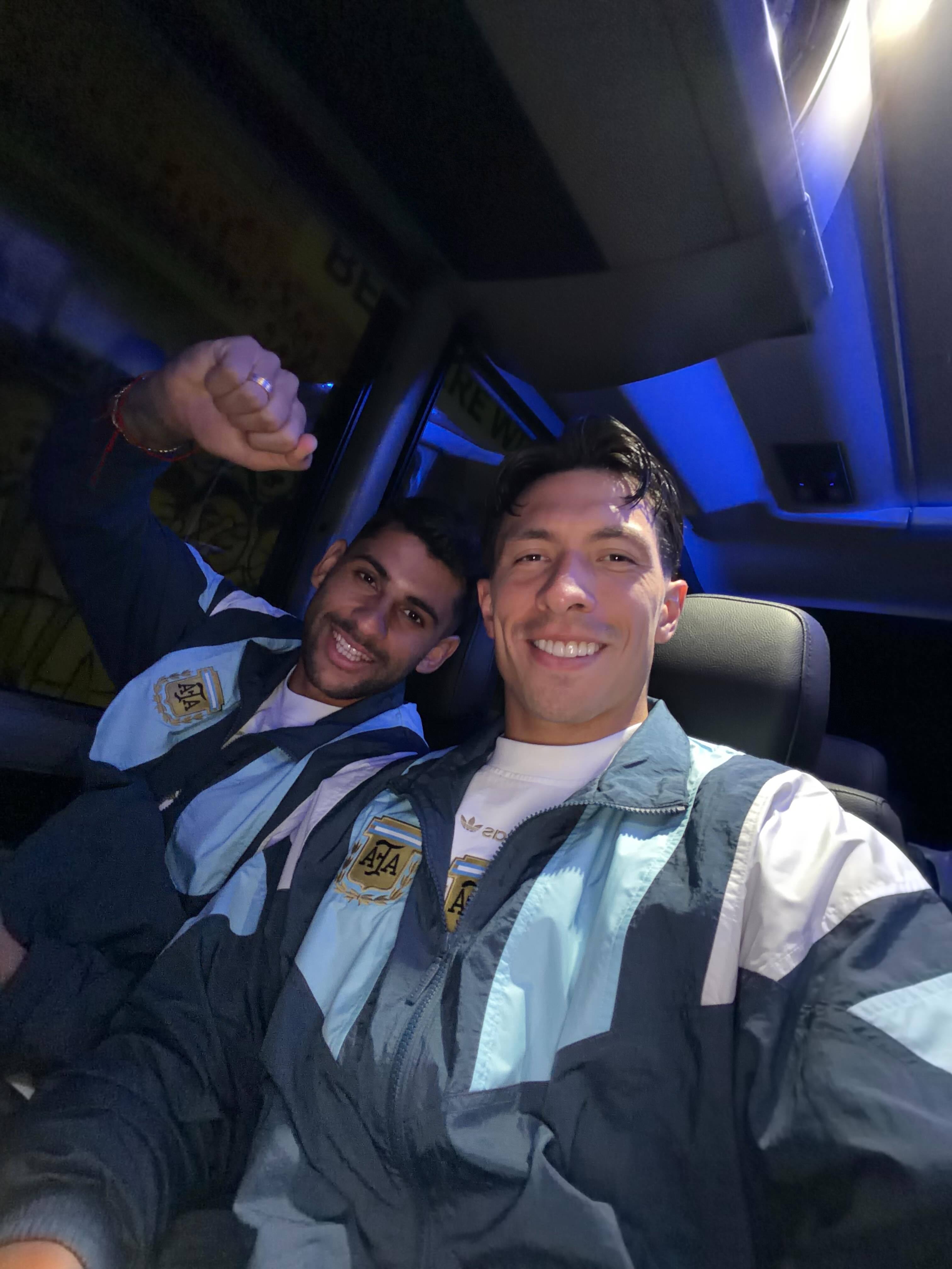 Licha更新ins：又向前迈进了一步🇦🇷💙我们齐心协力奋战，最终取得了