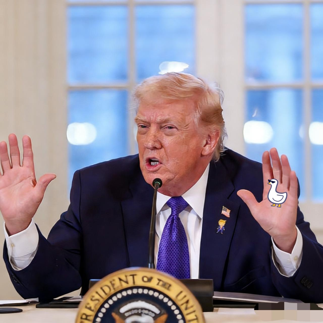 快讯！特朗普在白宮表态了：当地时间1月16日，特朗普在白宫接受记者提问时