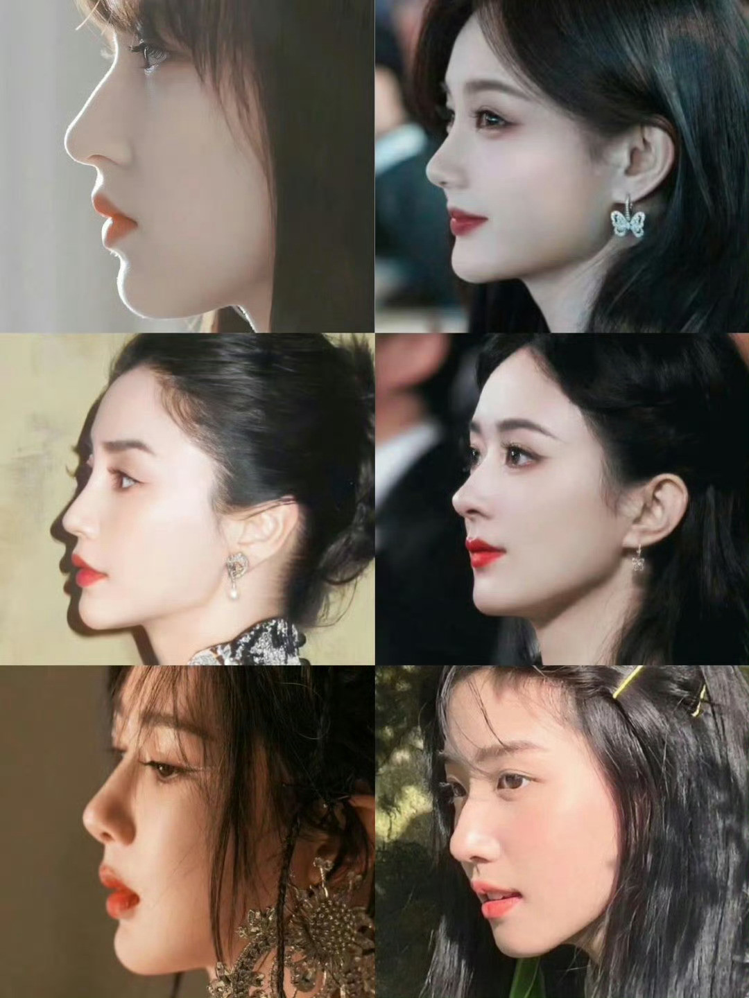 女明星侧颜合集​​​