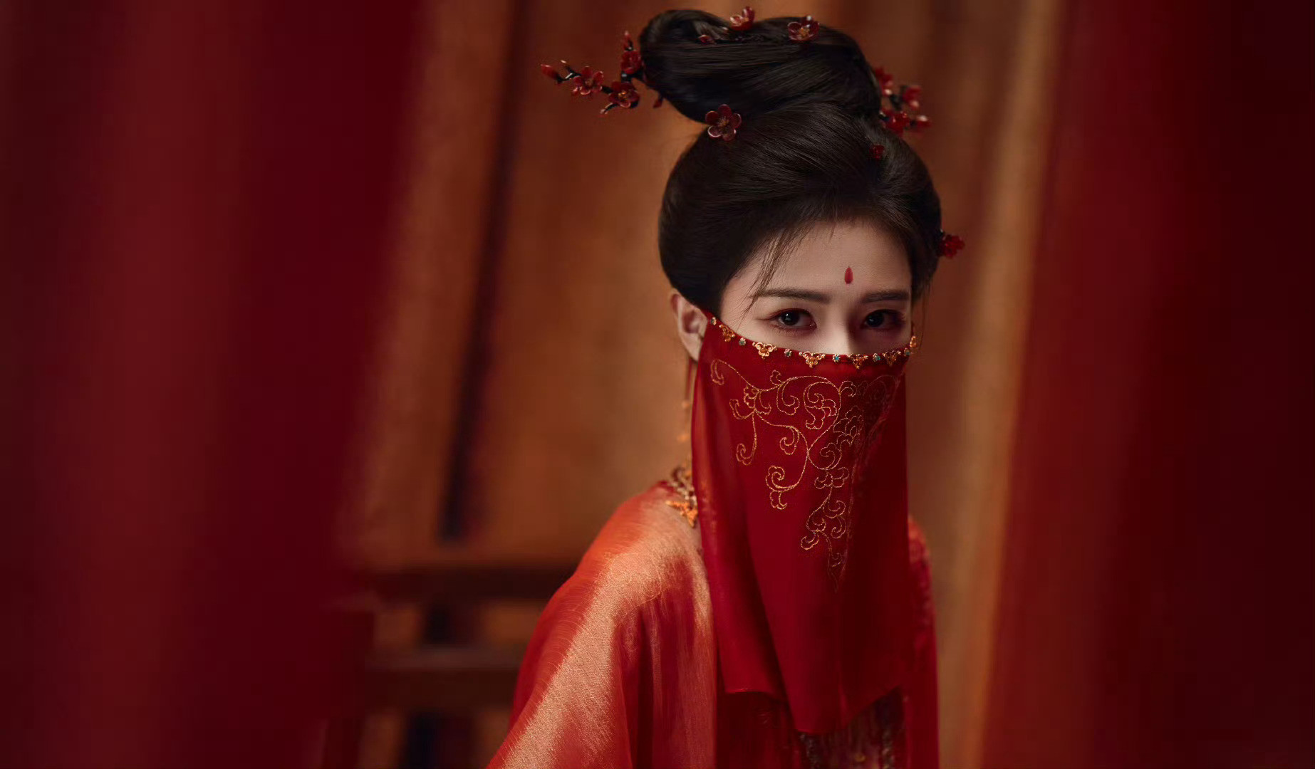 白鹿瘦成啥样了唐宫的白鹿李佩仪真的又美又飒！[爱心]​