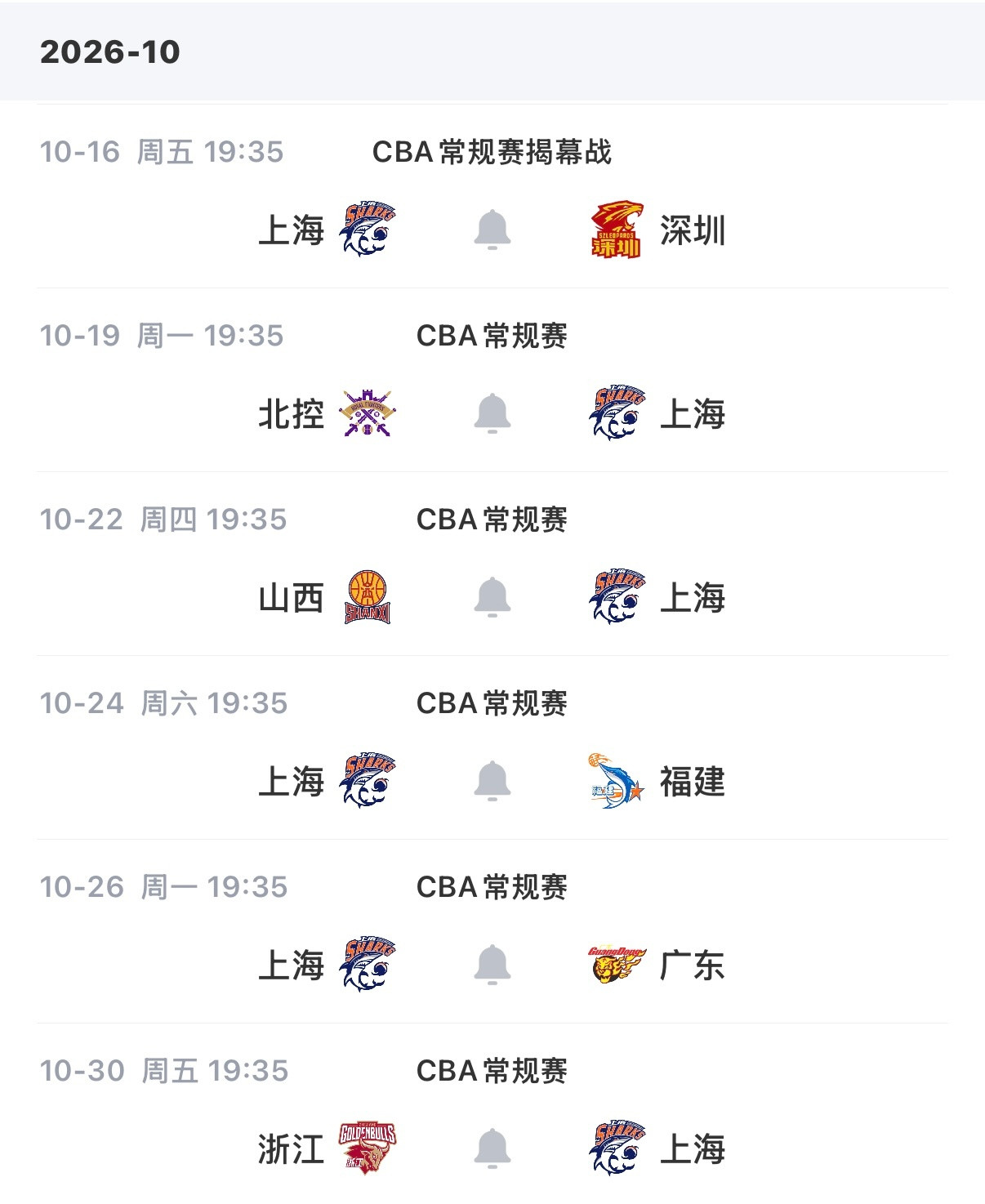上海男篮三场季前赛已经打完，接下来就是16号的常规赛揭幕战了，拉哥好好休息几天，