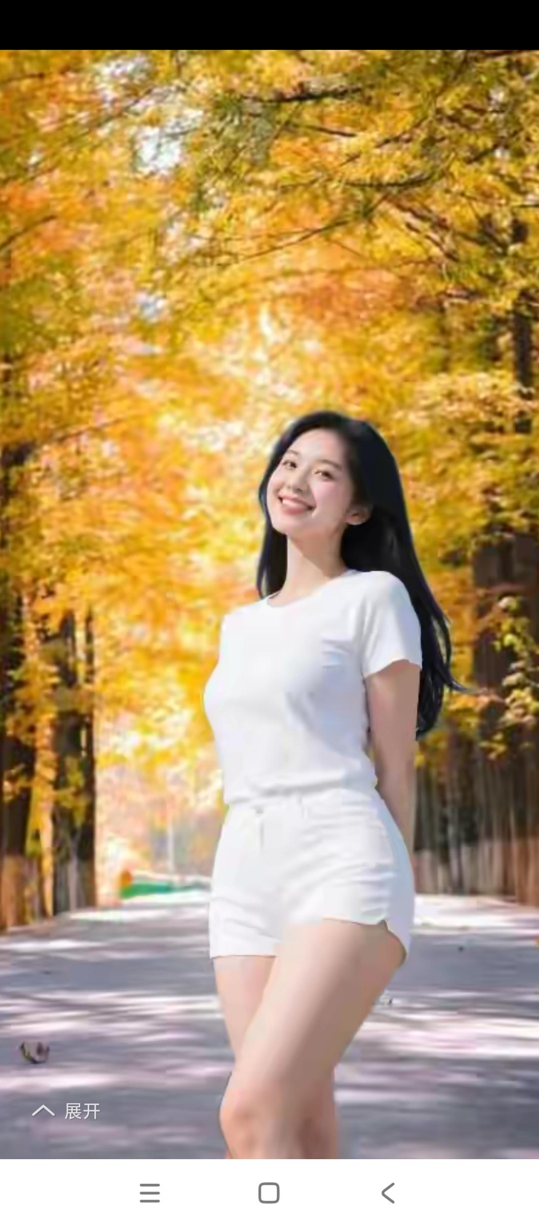 上联：一树金黄染芳径，诚邀下联满山翠绿映碧空。