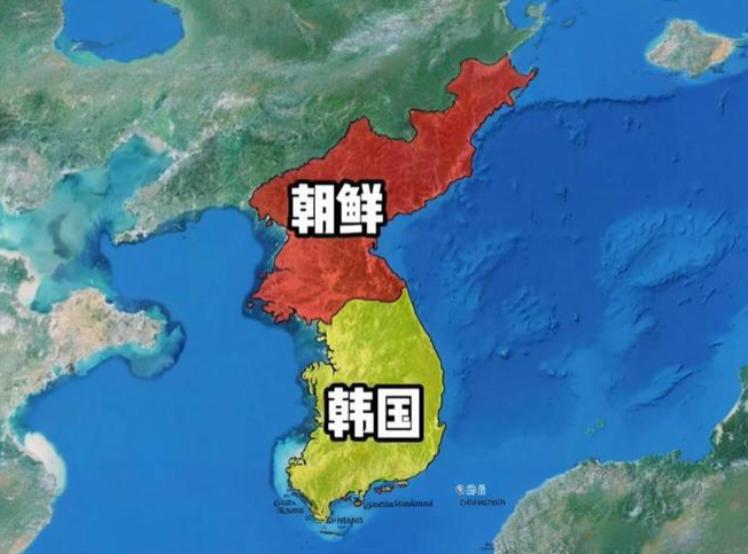 二战结束，朝鲜半岛一分为二，现在朝鲜人口2600余万，韩国5200多万，按照唯物