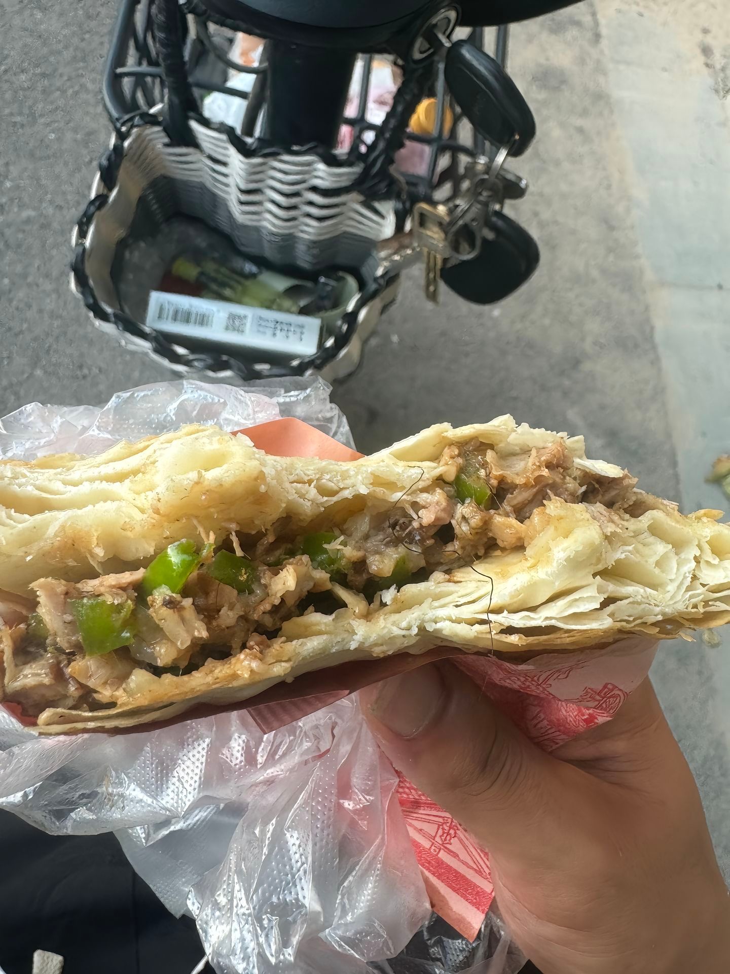 老板，下次做事认真点，提前洗个手