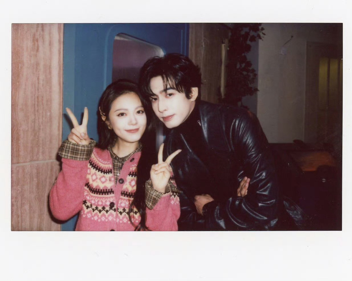 赵今麦宋威龙hi6拍立得如此美妙的两张脸豹豹猫猫我出生了！