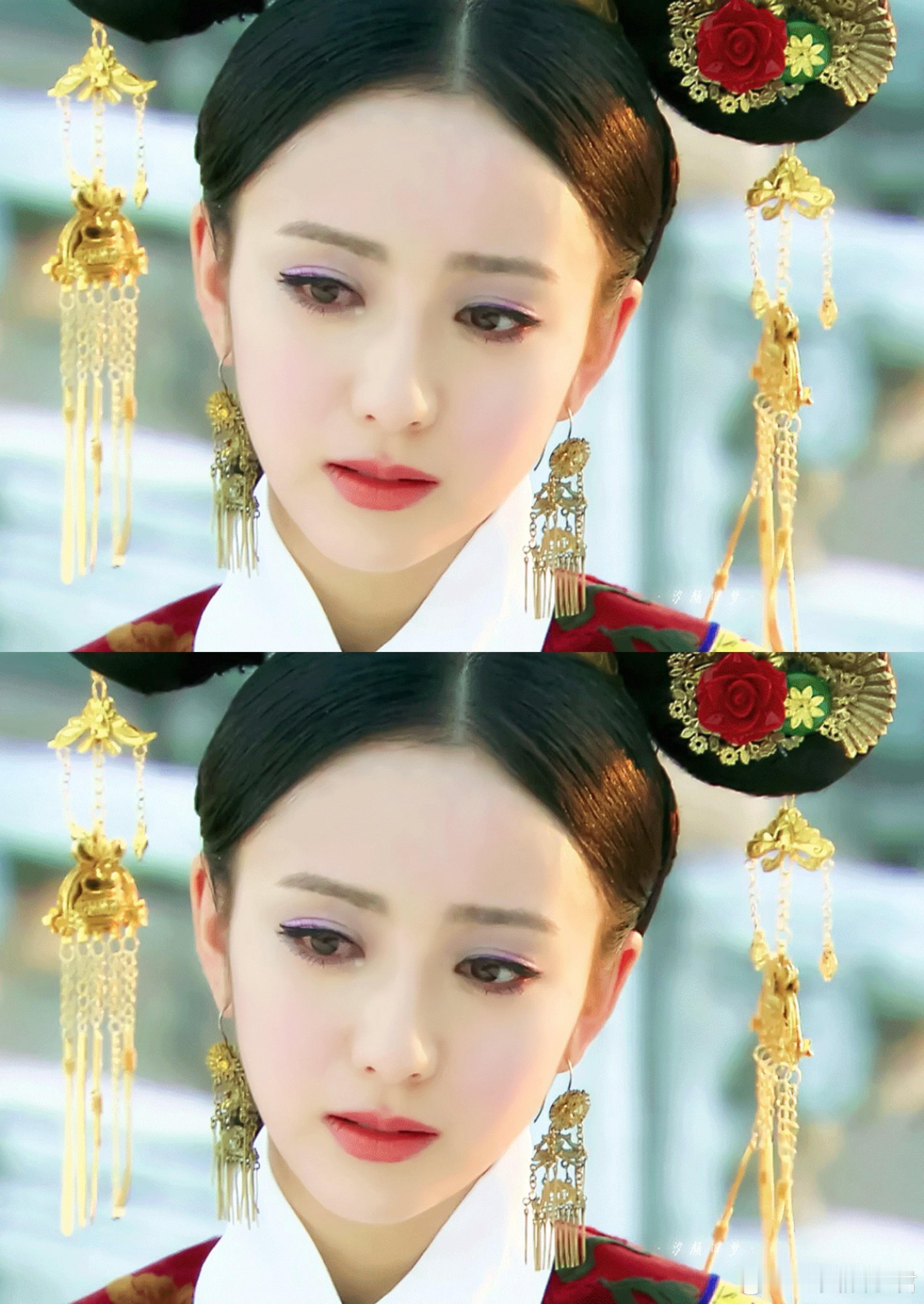 佟丽娅《宫锁心玉》佟丽娅·年素言丫丫在宫里的造型真的好美😍佟丽娅
