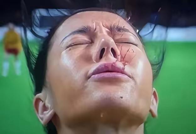 没想到热巴的鼻子也整了容的。看看她那两个鼻孔就暴露了，热巴的鼻子不是原生态的，原