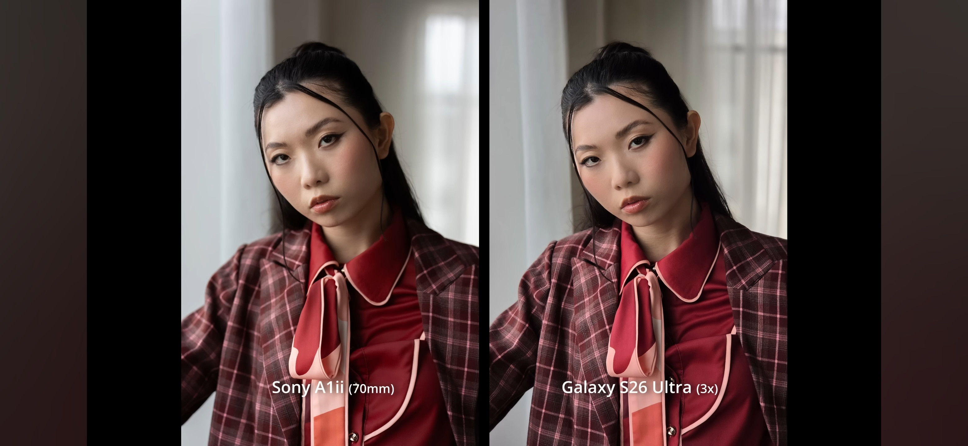 国外摄影师用索尼α1II来对比GalaxyS26Ultra，顺带对比一